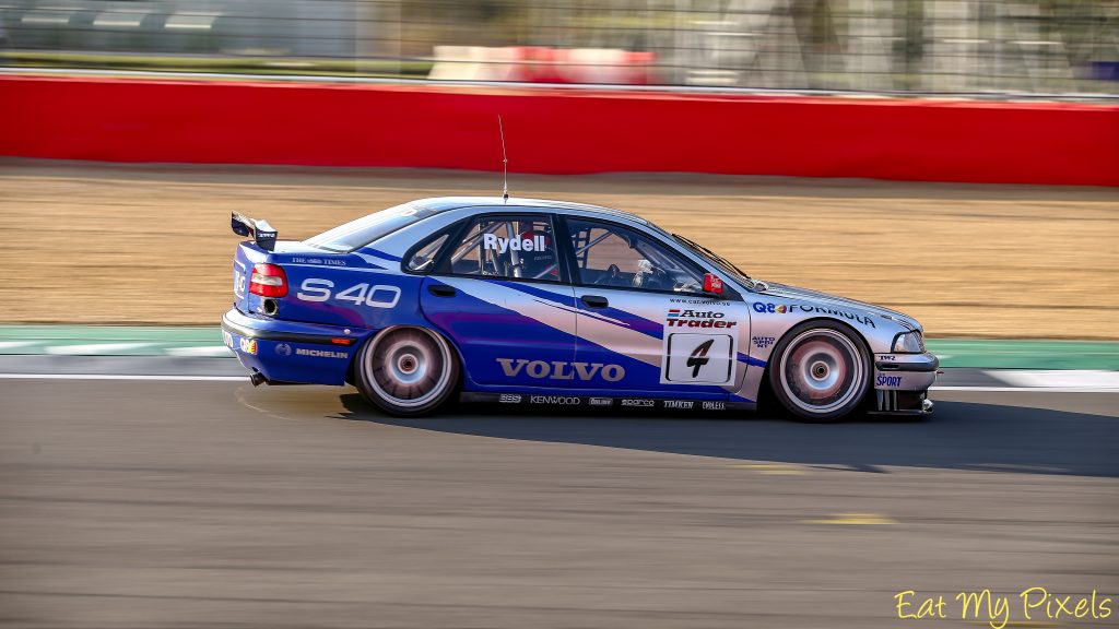 Jason Minshaw in ex-Rickard Rydell Volvo S40 Super Tourer