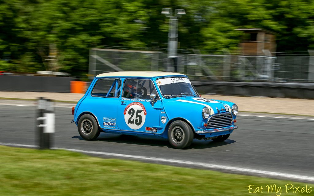 Barry Sime, Morris Mini, Pre-'66, Oulton Park