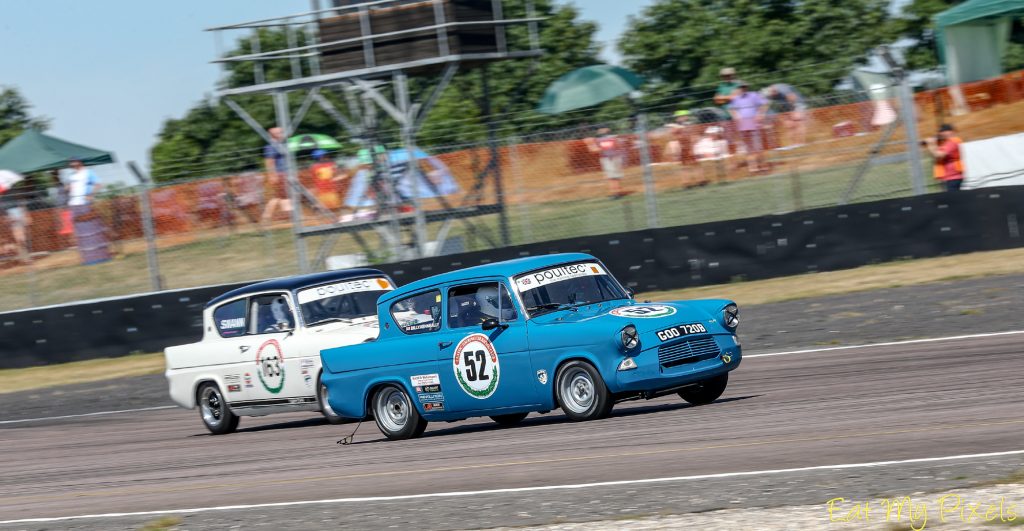 Billy Kenneally, Ford Anglia, Pre-'66, Thruxton