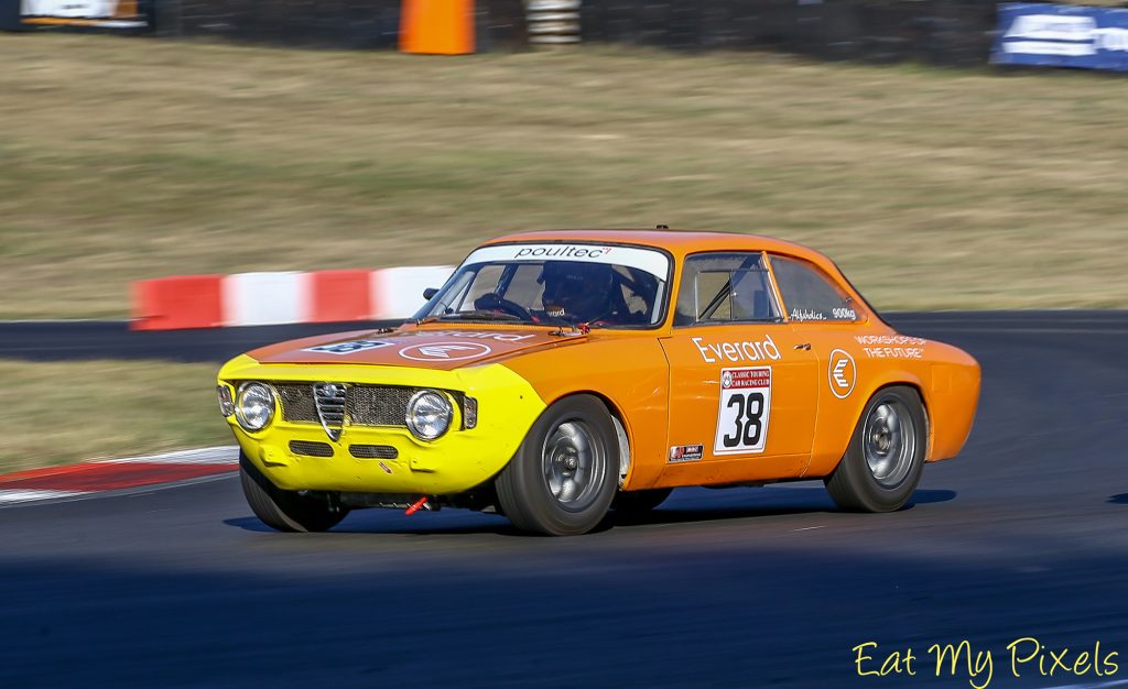 James Everard, Alfa Romeo Sprint GT, Brands Hatch