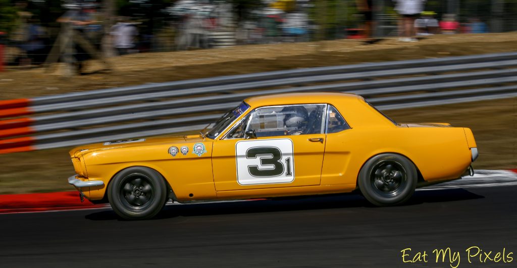 Pate Hallford, Ford Mustang, Brands Hatch