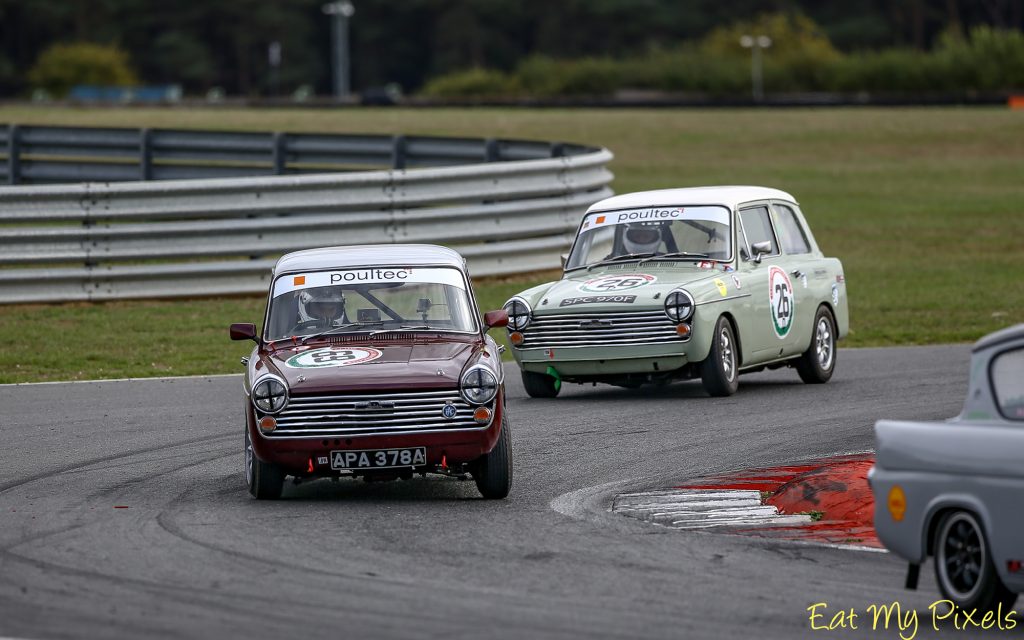 Luc Wilson & Brian Bedford, Austin A40s