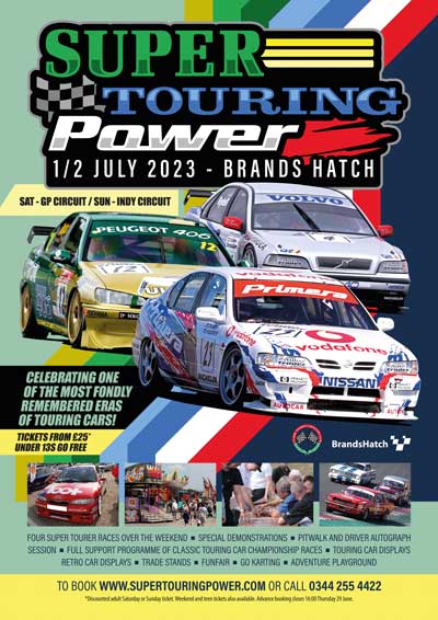 Super Touring Power race meeting at Brands Hatch poster